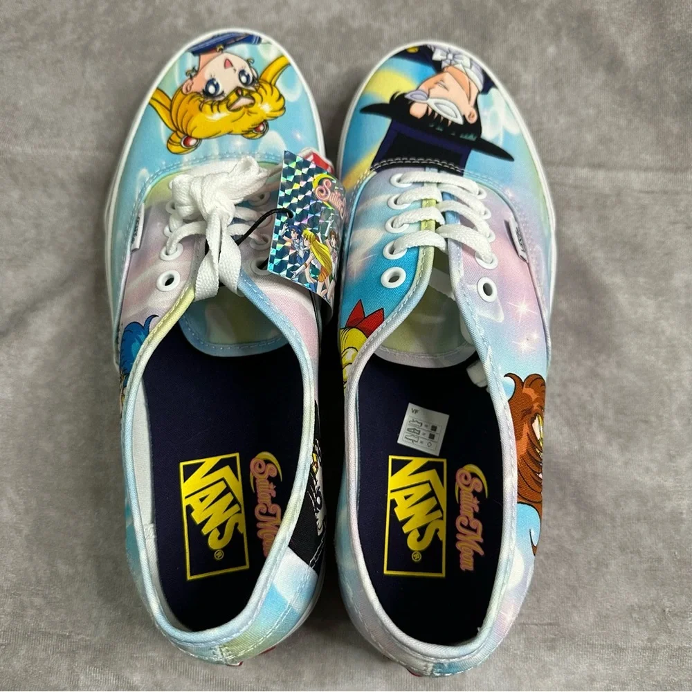 Vans Authentic Sailor Moon Pretty Guardians Shoes Mens Size 10.5 Women Size 12 - Picture 6 of 9